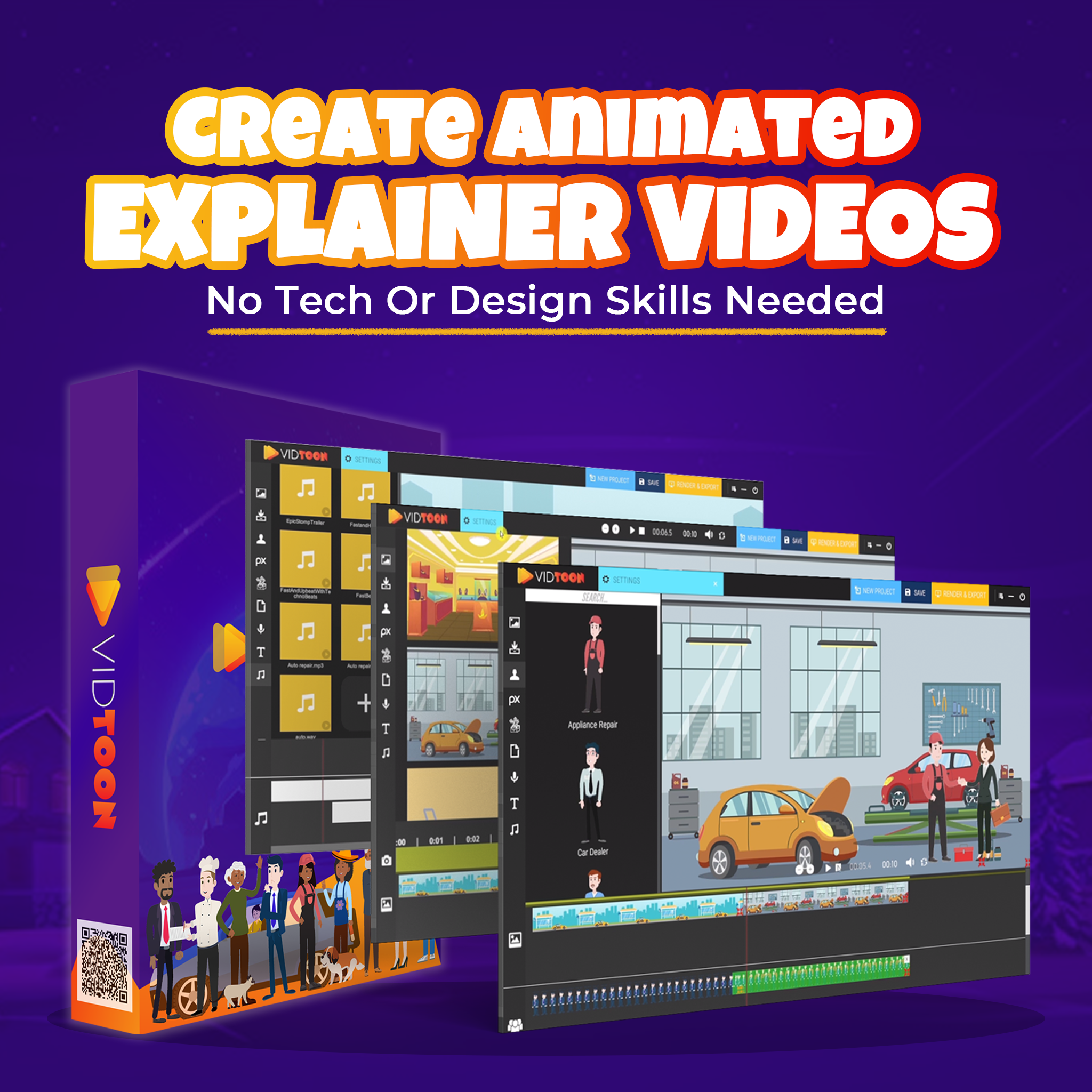 Vidtoon: Animated Explainer Videos